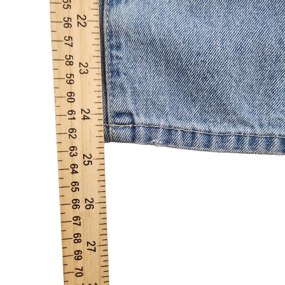 Hart Denim Jeans 29 Stone Wash Bleached Ripped Destroyed Distressed Preppy - Picture 13 of 16